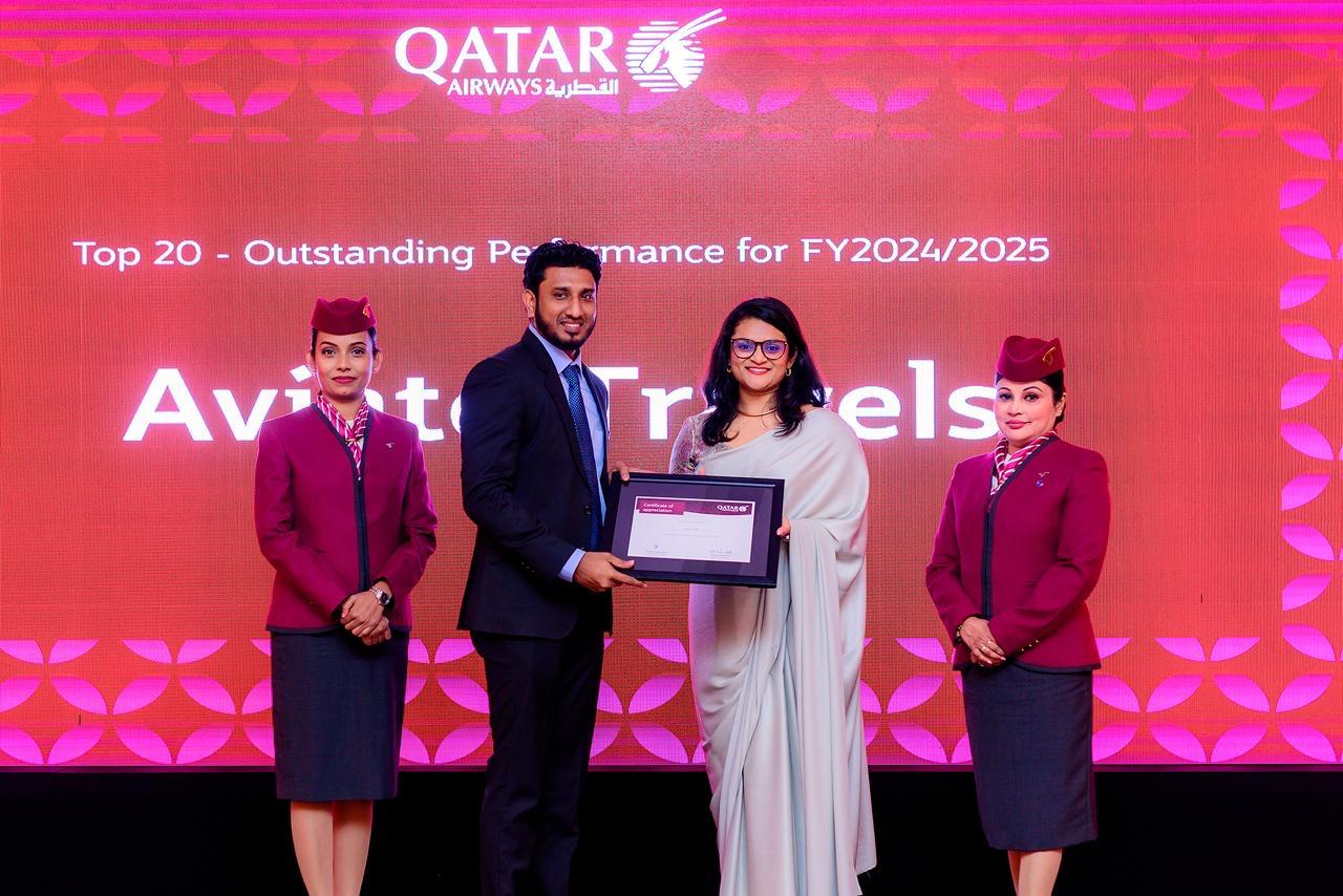 Qatar Airways Award Ceremony - Aviate Travels Recognition